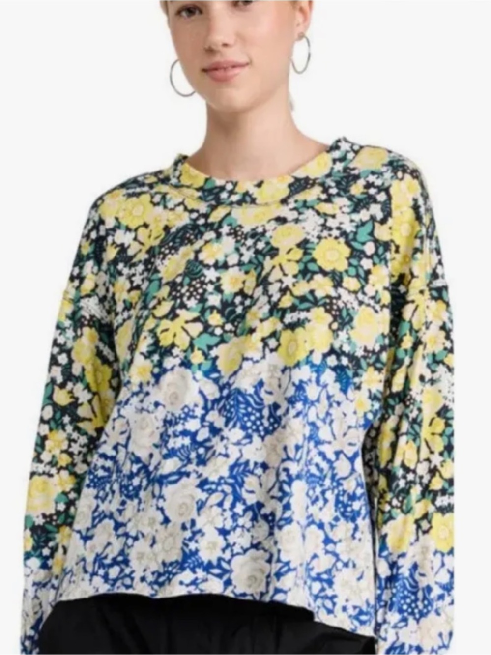 Free People Floral Top(NEW)